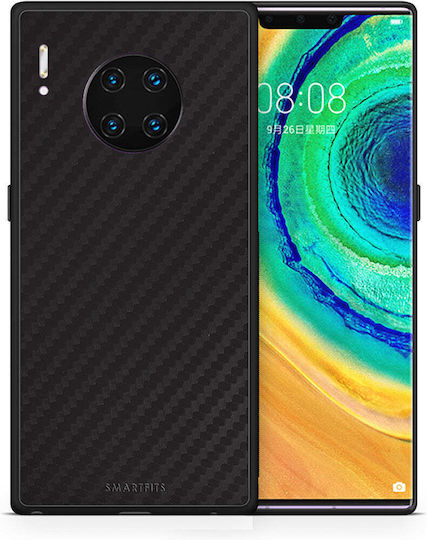 Husă Neagră Carbon Huawei Mate 30 Pro