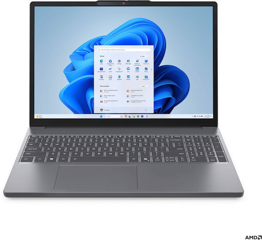 Lenovo IdeaPad Slim 3 15ARP10 15.3" IPS FHD+ (Ryzen 7-7735HS/16GB/512GB SSD/W11 S) Luna Grey (GR Keyboard)