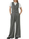 Label Dama Tesatura Pantaloni Grey
