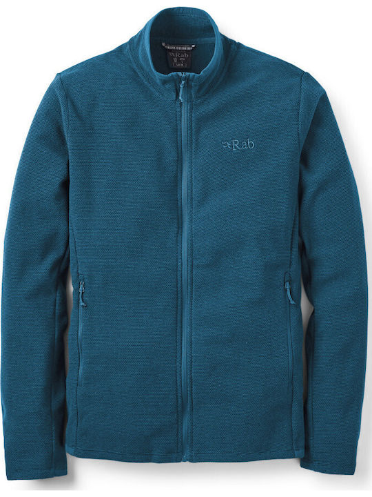 Rab Men's Fleece Cardigan Blue