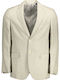 Men's Suit Jacket Regular Fit Beige