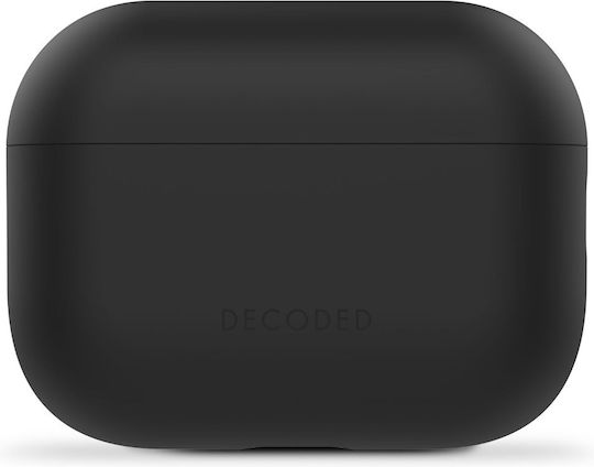 Decoded Aircase Case Silicone in Black color for Apple AirPods Pro 3