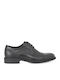 Leder Herren Oxfords Schwarz