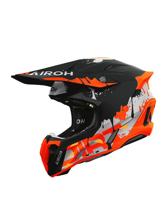 Airoh Twist 3 Dirt Matt Cască Moto Motocross ECE 22.06 1330gr