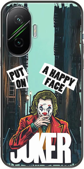 Joker Put On A Happy Face Xiaomi Poco F7 5g Black TPU Black Silicone