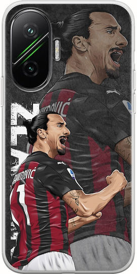 Football Legends Zlatan Ibrahimovic Xiaomi Poco F7 5G Flexible TPU Transparent Silicone Mobile Phone Case