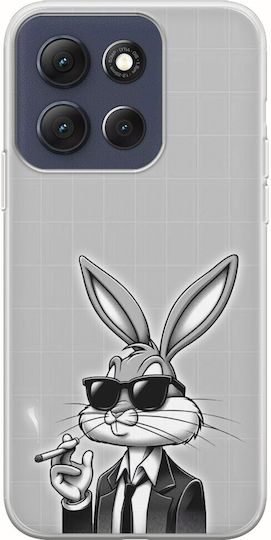 Swag Collection Bunny Motorola Moto G86 5G Flexible TPU Transparent Silicone