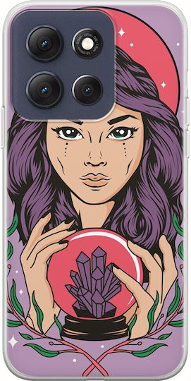 Crystal Ball Motorola Moto G86 5G Flexible TPU Durchsichtige Silikon Handyhülle