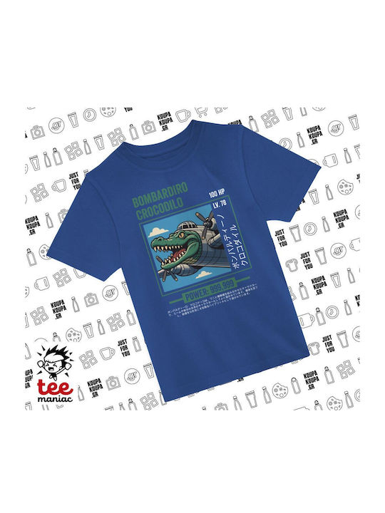 Koupakoupa Kinderoberteile T-Shirt Blau Bombard...