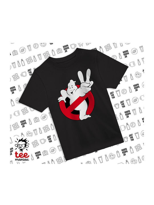 Kinderoberteile Kurzärmelig Schwarz Ghostbusters KP_31930_tshirt-kid-schwarz