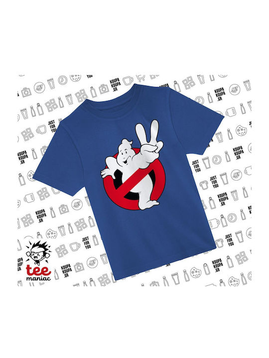 Koupakoupa Kinderoberteile T-Shirts Blau Ghostb...