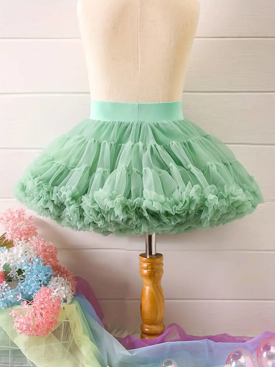 Fustă Pentru Copii Tulle Tulle Verde