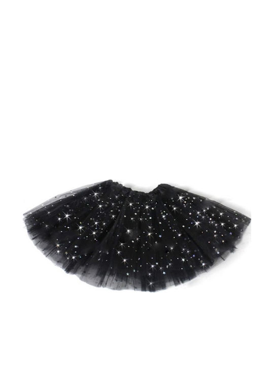 Kids Tulle Tulle Black Skirt