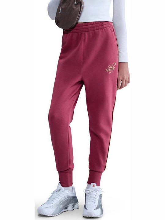 Nike Kids Sweatpants Red Nsw Club