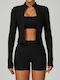 Instruire Set de femei cu Colanti Black