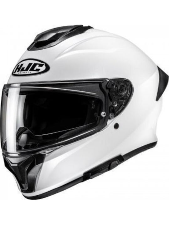 HJC C71 Pearl White Κράνος Μηχανής Full Face EC...
