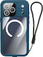 Shellbox Case Iphone 17 Pro Ip68 Waterproof Shockproof 2m Included Lanyard Blue Green