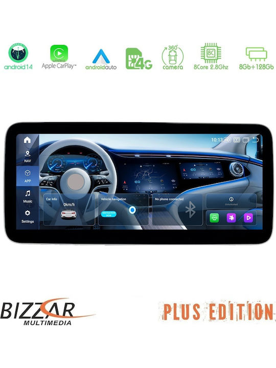 Bizzar Car Audio System for Mercedes-Benz GLK 2013 – 2015 (Bluetooth/USB/AUX/WiFi/GPS/Apple-Carplay/Android-Auto/CD) with Touch Screen 10.25"