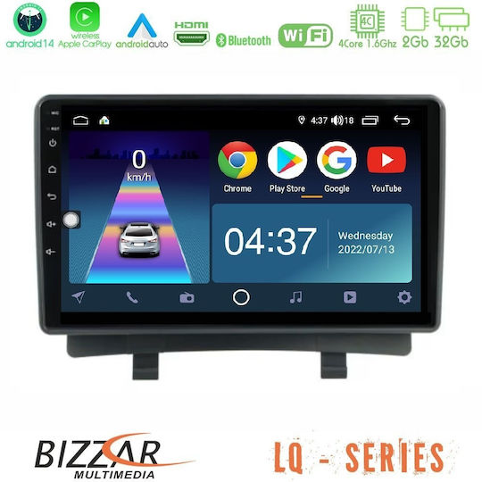 Bizzar Car Audio System for Opel Zafira / Zafira Tourer 2012-2016 (Bluetooth/USB/WiFi/GPS/Apple-Carplay/Android-Auto)