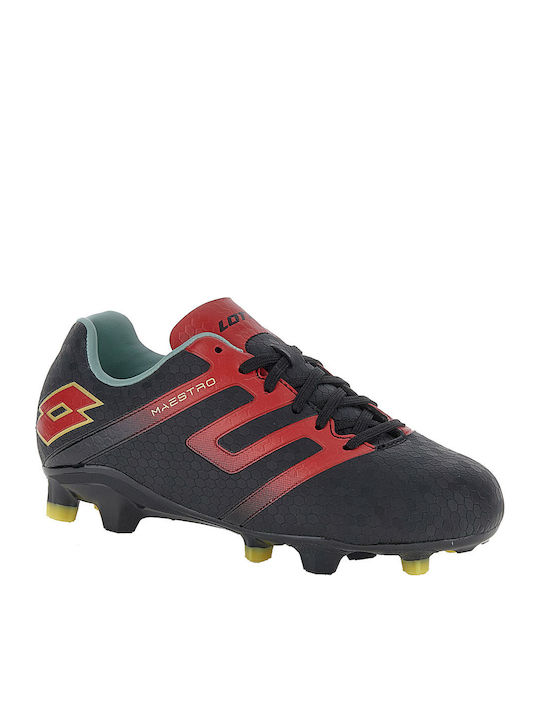 Lotto Maestro 700 V Kids Molded Soccer Shoes Black