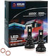 Lamps Car H7 Canbus LED 6500K Cold White 12-24V 80W 1pcs