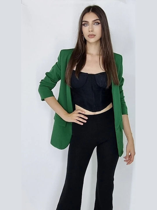 Damen Blazer Green