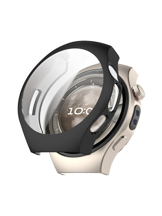 Carcasă de Silicon în culoarea Negru pentru Huawei Watch 5 42 mm