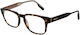 Zegna Мъжки Ацетатен Рамки За Очилa Кафяви EZ5262 054