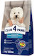 Club 4 Paws 0.9kg Trockenfutter für erwachsene Hunde kleiner Rassen mit Lamm, Reis, Fleisch, Brauner Reis, Geflügel und Lachs