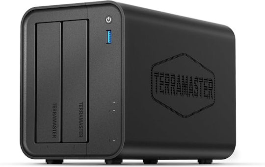 TerraMaster F2-425 NAS με 2 θέσεις για HDD/SSD