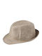 Brims and Trims Kinderhut Fedora Stoff Beige