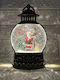 Decorative Christmas Snowball Illuminated 13x7.5x21cm