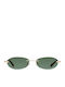 Meller Jina Unisex Sunglasses With Gold Metallic Frame And Gold Polarized Lens JI-GOLDOLI