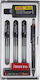 Aristo Rapidograph Pen Set 0 1-0 2-0 3 Kp