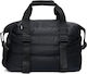 Rains Weekend Bag Small Sack Voyage Back 36lt Black made of Artificial Leather L52xW26xH27cm