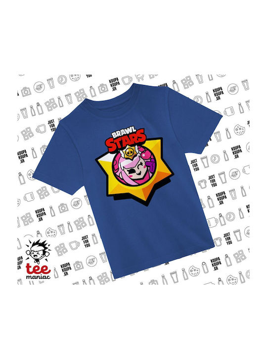 Kinderoberteile T-Shirts Blau KP_30936_tshirt-kid-blau