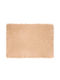 vidaXL Rug Fireplace Rectangular Leather Beige