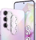 2x Стъкло Калъф Камера Erbord Samsung Galaxy A35 5G Прозрачен