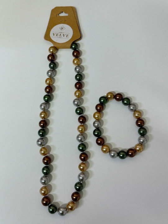 Velve Damen Set Armbänder mit Perlen