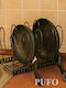 Metal Base for Pots and Pans 30x20x25cm
