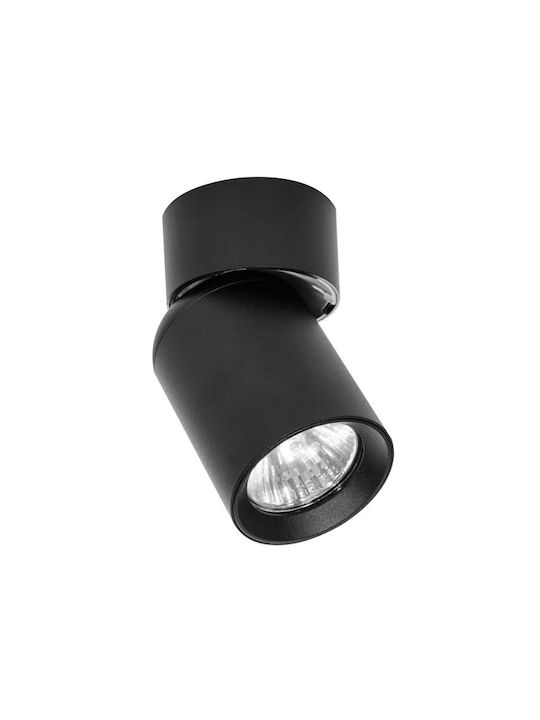 Evivak Single Spot with Socket GU10 in Black Color