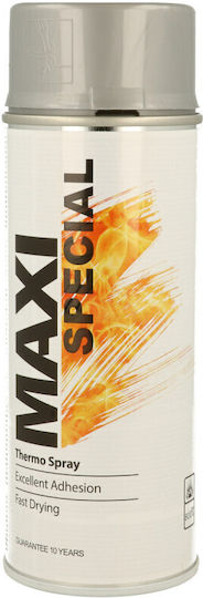 Maxicolor Spray Primer Temperatură Înaltă Argint Argint 400ml