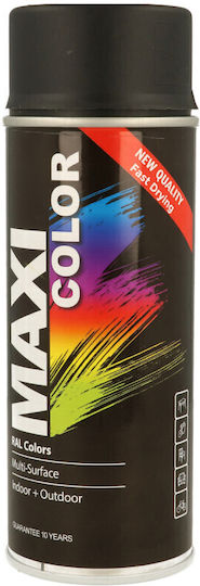 Maxi Color RAL 9005 Μαύρο Βαθύ Ματ 400ml