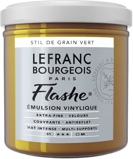 Lefranc & Bourgeois 125ml Flashe Acrylic 730 Series 1 Stil De Grain Green