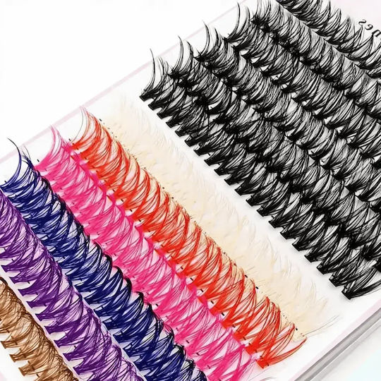 Set Gene False Multicolore Cat Eye 240 Bucăți
