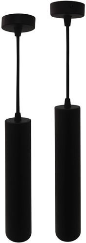 Evivak Pendant Light Black 5.5x5.5x50cm Evivak Pendant Light Black 5.5x5.5x50cm