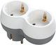 Technik Power Strip with Surge Protection 2 Positions