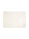 vidaXL Rug Fireplace Rectangular Leather White