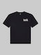 T-shirt Μαύρο