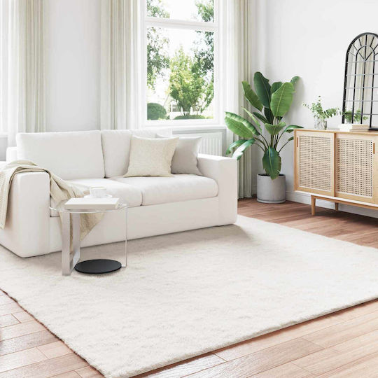 vidaXL Χαλί Ορθογώνιο Μπεζ 200x200cm